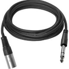 VivoLink PROAUDXLRJACKS1 audio cable XLR 6.35mm TRS 1m