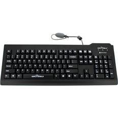 SSKSV207G WATERPROOF TRUETYPE KEYBOARD IP68 BLACK