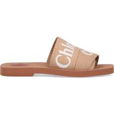 Chloé Heels & Pumps Chloé Woody flat mule desert_beige