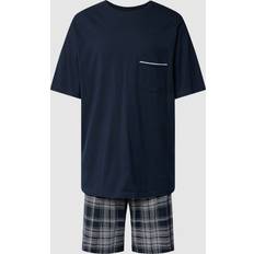 Man Pyjama's uitverkoop Schiesser Shortama - Dark Blue