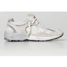 GOLDEN GOOSE Men Shoes GOLDEN GOOSE Running Sneakers White/Silver Leather multicolor