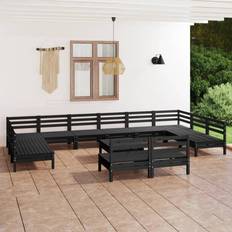 Garden & Outdoor Furniture vidaXL Solid Pinewood Garden Lounge