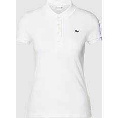 Lacoste L.12.D Slim Fit Jersey Polo Shirt White