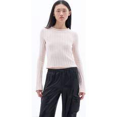 Filippa K Femme Pulls Filippa K Cotton Rib Sweater Pink