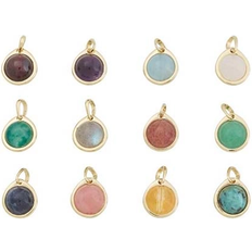 Edblad Berlocker & Hängen Edblad Charmentity Birthstone Gold