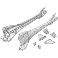 Multiplex Fuselage Rear Tailplane Funcopter 223021