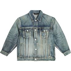 Outerwear Balenciaga Kids Political Campaign denim jacket blue Y