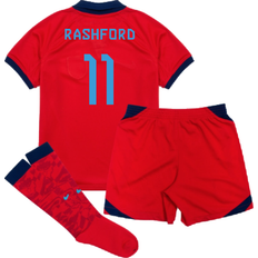 Nike 2022-2023 England Away Mini Kit Rashford 11 Red SB 4/5yrs 104-110cm