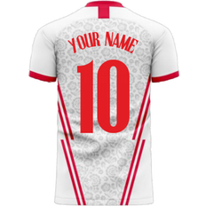 Libero Sportswear Poland 2023-2024 Home Concept Football Kit Libero Your Name White Adult 55-57" 148-160cm