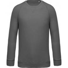 Herre - Multifargete Gensere Kariban Bio-Raglan-Sweatshirt für Herren