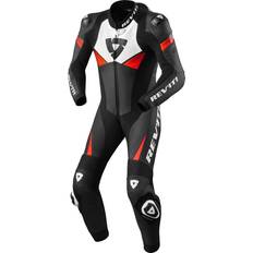 Rev'it! Motorcycle Suits Rev'it! Argon 2 Leather Suit - Black/Neon Red Man