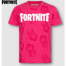 Fortnite skull trooper skin kinder t-shirt Rosa 152