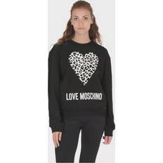 Love Moschino Love Moschino, Dame, Gensere & Hettegensere, Svart, Størrelse: