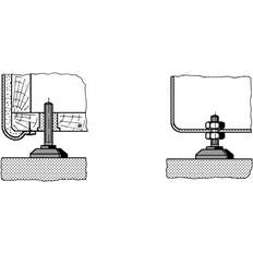 PB Fastener Byggematerialer PB Fastener 148 3805 699 Chassisfod