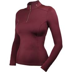 Bekleidung Trainingsshirt Essential New Maroon Equestrian Stockholm Dunkelrot in Dunkelrot dunkelrot, M