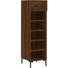 Brune Skohyller vidaXL brown Cabinet Engineered Wood - Brown Shoe Rack