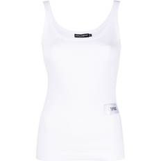 Dolce & Gabbana Tank Tops Dolce & Gabbana KIM cotton tank top women Cotton White