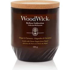 Natural Candlesticks, Candles & Home Fragrances Woodwick Ginger & Tumeric Renew Medium with Scented Candle