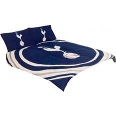 Poliéster Fundas nórdicas Juego De De Edredón Tottenham Hotspur FC Pulse - Azul/Gris/Varios Colores Funda nórdica Blanco