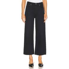 Silk Jeans Agolde Ren High Rise Wide Leg in Black. also in 23, 25, 26, 27, 28, 29, 30, 31, 32, 33 Scowl