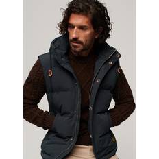 Azul Chalecos Superdry Everst - Bleu