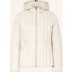 Tommy Hilfiger Feminin Lw Dunjacka för kvinnor, Klassisk beige