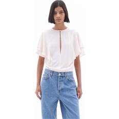 Filippa K Vrouw Blouses Filippa K Blouse Met Franje Mouwen - Roze