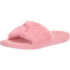 Puma Girls Slippers Children's Shoes Puma Cool Cat Fluffy Girls Shoes Color: Peony