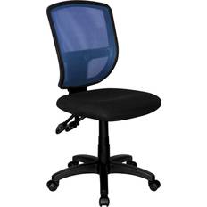 Silver/Chrome Office Chairs Nexus Medium Back Mesh Operator Office Chair