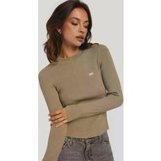 Levi's Women Jumpers Levi's Pullover A0719-0017 Beige Slim Fit