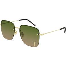 Saint Laurent SL 312 M Sunglasses - Gold