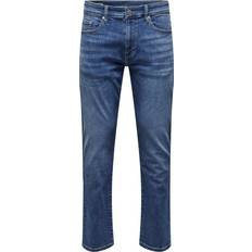 Bomull - Herre Jeans Only & Sons Onsweft Jeans Blau