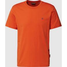Napapijri T-shirts Napapijri Salis Kortærmet T-shirt Bomuld - Orange