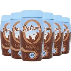 Options Belgian Chocolate Instant Hot Chocolate Drink 395g