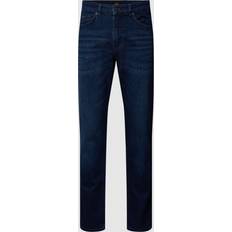 BOSS Maine Regular Fit Dark Wash Jeans - Blue