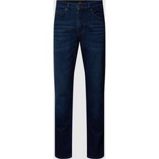 Orange Jeans BOSS Maine Regular Fit Jeans - Dark Blue