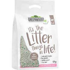 Greenwoods Greenwoods Natural Clay Clumping Cat Litter 6kg