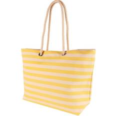 Women Beach Bags Nicola Spring Large Striped Canvas Tote Beach Bag 55cm x 36cm