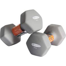 ACTIVE FOREVER Dumbbells Set of 2, Hex Dumbbells Pair, Neoprene Waterproof Non-slip Dumbells Set