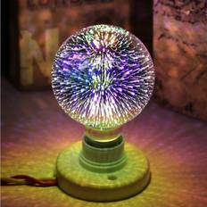 1pc 5 W LED Globe Bulbs LED Filament Bulbs 450 lm E26 E27 G95 28 LED Beads Integrate LED Decorative Starry 3D Starburst Multi-colors 85-265 V