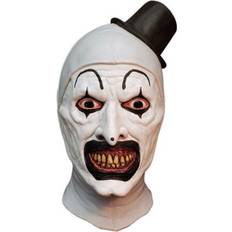 Head Masks Fancy Dress Trick or Treat Studios Adult Terrifier Art The Clown Mask Black Red White