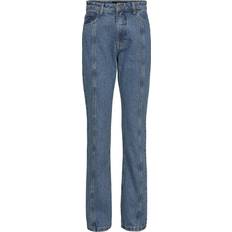 ROTATE Birger Christensen Blåa Byxor & Shorts ROTATE Birger Christensen Twill Straight Jeans Dam