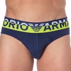 Emporio Armani Megalogo Cotton Briefs - Ink