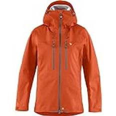 Fjällräven Dam - Skaljacka - XXS Jackor Fjällräven Womens Bergtagen Eco-shell Jacket Orange HOKKAIDO ORANGE/208 XX-small