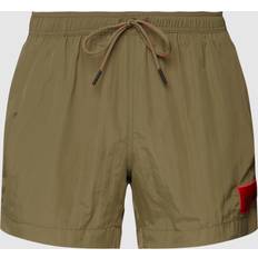 Green Swimming Trunks HUGO Herren Dominica Swim_Short, Open Green345