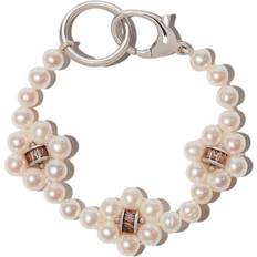 Crystal - Men Bracelets Hatton Labs freshwater pearl embellished bracelet men Crystal/Sterling Silver/Freshwater Pearl White