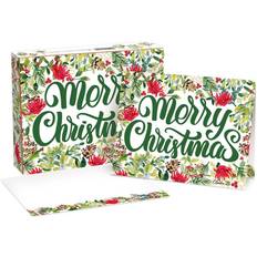 Natale Articoli per Feste Lang Christmas Greens Boxed Christmas Cards