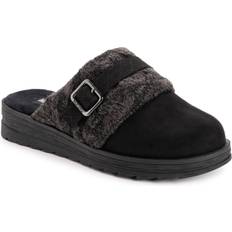 Foam Clogs Muk Luks Women's Natalie Nancy Clogs Black Black