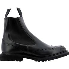 White Ankle Boots Tricker's Stivali E Stivaletti - Black