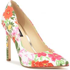 Nine West Multicolored Heels & Pumps Nine West Female Adult Women TATIANA2-MPINK Garden Multi 664